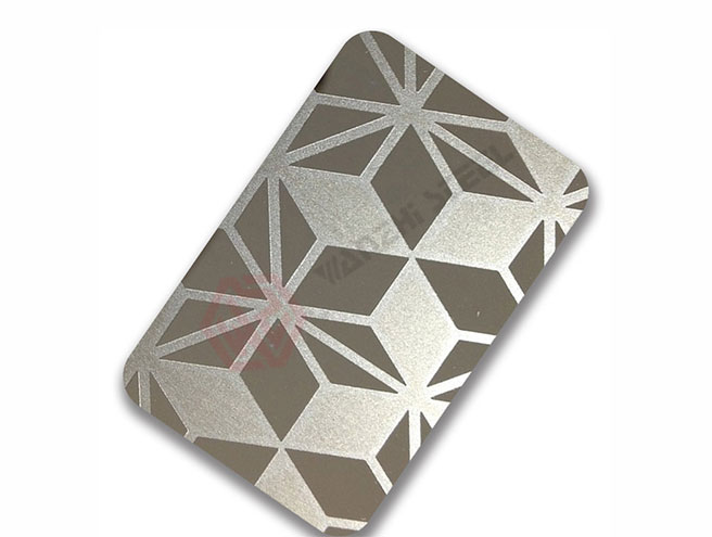 Etched Stainless Steel Sheet
