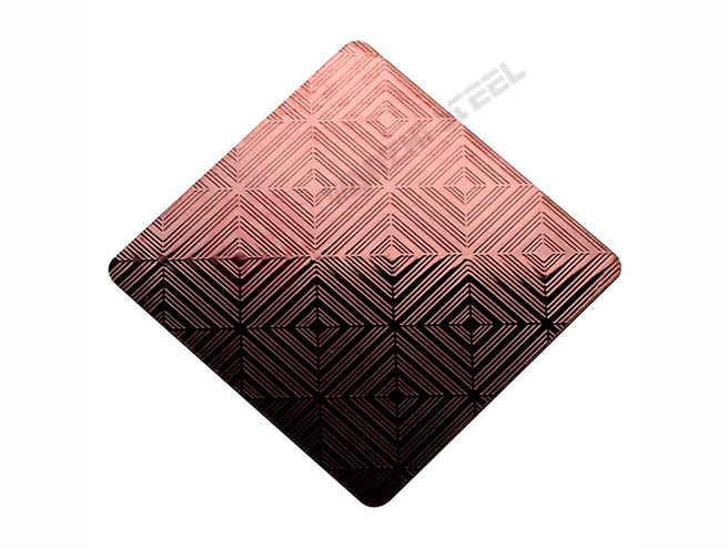 Embossed Stainless Steel Sheet