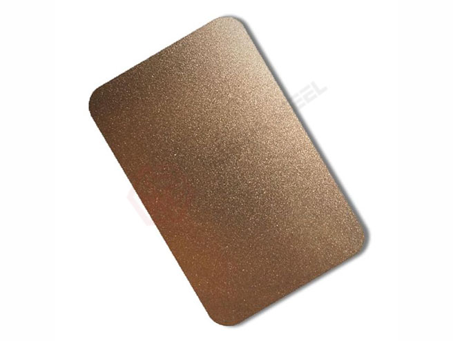 Sandblasted Stainless Steel Sheet