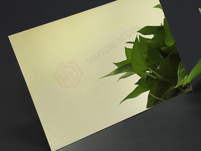 Mirror Finish Stainless Steel Sheet