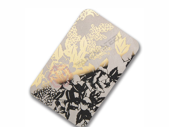 Etched Stainless Steel Sheet